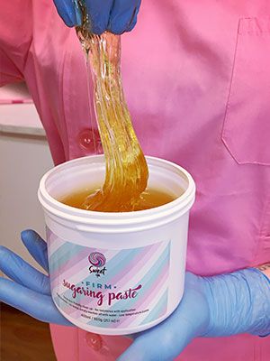 The sequence of sugaring depilation